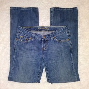 American Eagle Boyfriend 77 Bootcut Jeans 4 Short